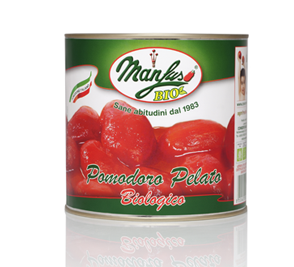 Organic Peeled Tomato